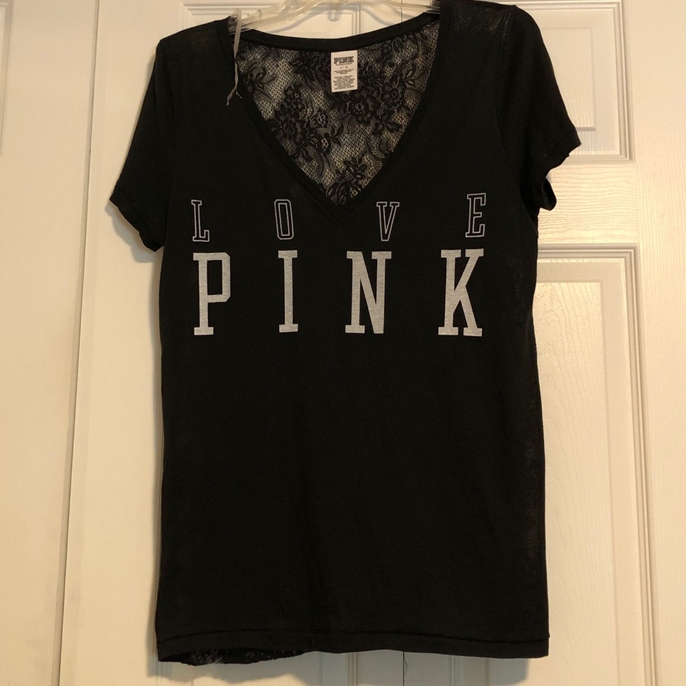 VS PINK - Lace T-shirt